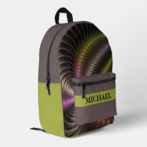 Abstrakte schlanke Trippy Colorful 3D Fraktal Art