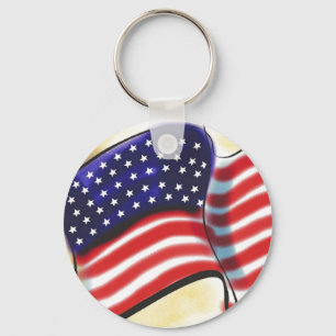 Abstrakte Schlüsselkette Schlüsselanhänger