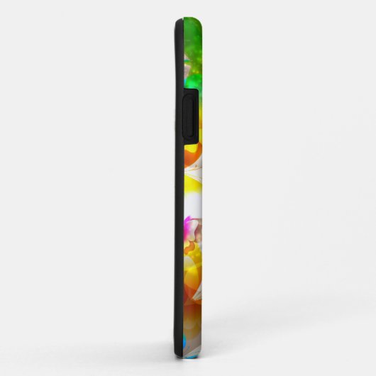 Abstrakte Schmetterlinge Case-Mate iPhone Hülle (Hinten/Rechts)