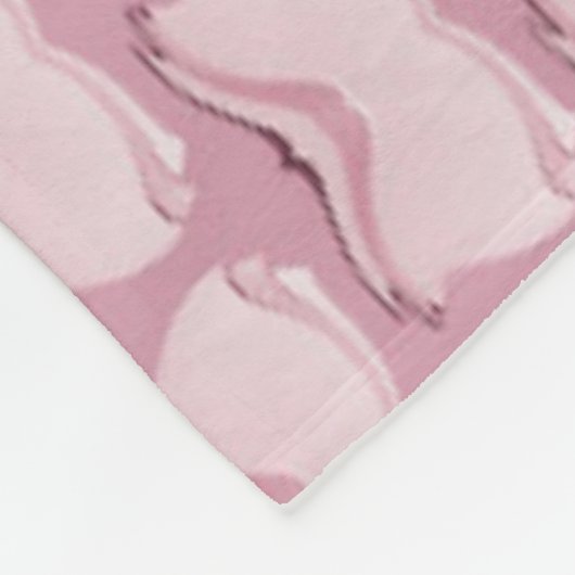 Abstrakte Schmetterlinge Fleecedecke (Ecke)