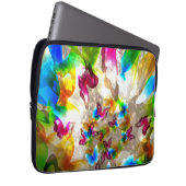 Abstrakte Schmetterlinge Laptopschutzhülle (Vorne Rechts)