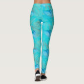 Abstrakte Schmetterlinge Leggings (Rückseite)