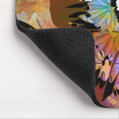 Abstrakte Schmetterlinge Mousepad (Ecke)