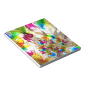 Abstrakte Schmetterlinge Notizblock (angewinkelt)