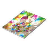 Abstrakte Schmetterlinge Notizblock (Rotiert)