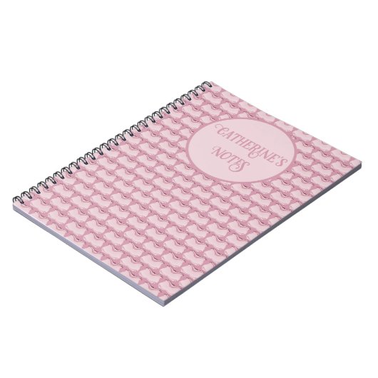 Abstrakte Schmetterlinge Notizblock (Linke Seite)