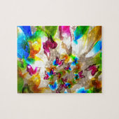 Abstrakte Schmetterlinge Puzzle (Horizontal)