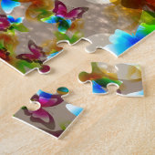 Abstrakte Schmetterlinge Puzzle (Seite)