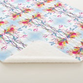 Abstrakte Schmetterlinge Sherpadecke (3/4)
