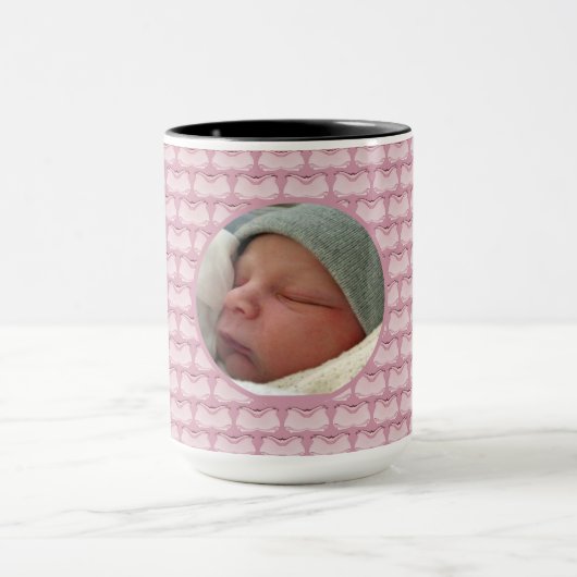 Abstrakte Schmetterlinge Tasse (Zentrum)