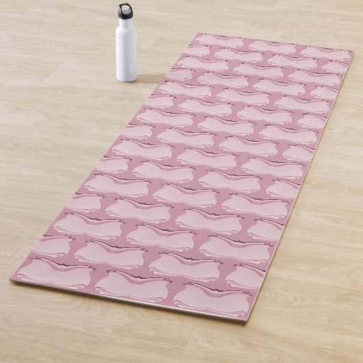 Abstrakte Schmetterlinge Yogamatte (Beispiel)