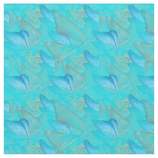 Abstrakte Schmetterlingsflüge Stoff (Nahaufnahme)