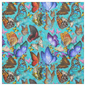 Abstrakte Schmetterlingsflüge Stoff (Muster)