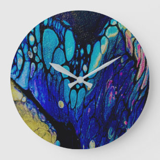 Abstrakte Schmetterlingsflügeluhr Große Wanduhr