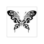 abstrakte Schmetterlingskunst Briefmarke Gummistempel (Prägung)