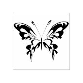 abstrakte Schmetterlingskunst Briefmarke Gummistempel (Prägung)