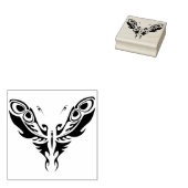 abstrakte Schmetterlingskunst Briefmarke Gummistempel (Stempel)