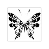 abstrakte Schmetterlingskunst Briefmarke Gummistempel (Prägung)