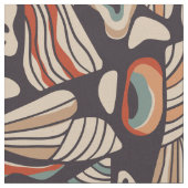 Abstrakte Schmetterlingssäulen,  Bohordmuster  Stoff (Nahaufnahme)