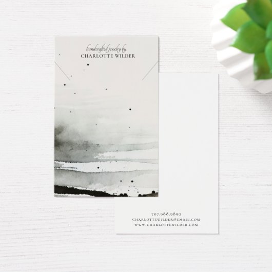 Abstrakte Schmuckkarten für Aquarellfarben (Schreibtisch)