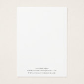 Abstrakte Schmuckkarten mit Aquarellfarbe (Rückseite)