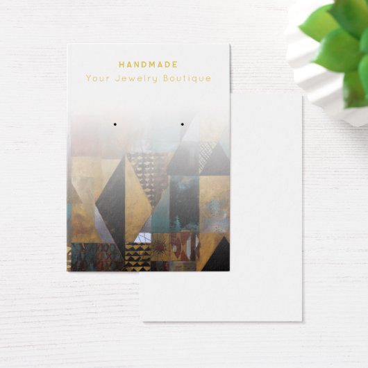 Abstrakte Schmuckkarten von Boho (Schreibtisch)