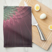 Abstrakte Schnecke Farben Modernes Fraktal Kunst,  Geschirrtuch (Viertel Falte)