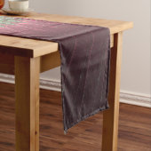 Abstrakte Schnecke Farben Modernes Fraktal Kunst, Kurzer Tischläufer (Beispiel)