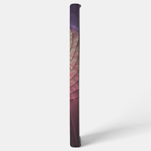 Abstrakte Schnecke Farben Modernes Fraktal Kunst, Samsung Galaxy Hülle (Linke Seite)