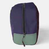 Abstrakte Schnecke Farben Modernes Fraktal Kunst,  Waschbeutel (Rechts)