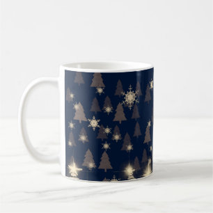 Abstrakte Schneeflocken. 2d Abbildung. Holy Christ Kaffeetasse