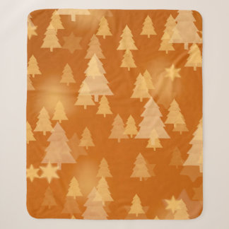 Abstrakte Schneeflocken. 2d Abbildung. Weihnachtst Sherpadecke
