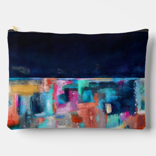 Abstrakte Schneidbeutel Zubehörtasche (Vorderseite)