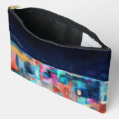 Abstrakte Schneidbeutel Zubehörtasche (Offen)