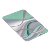 Abstrakte Schokolade Minze Tornado Magnet (Rechte Seite)