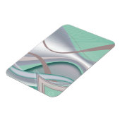 Abstrakte Schokolade Minze Tornado Magnet (Linke Seite)