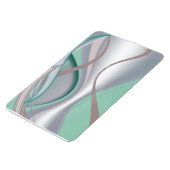 Abstrakte Schokolade Minze Tornado Magnet (Linke Seite)