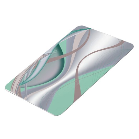 Abstrakte Schokolade Minze Tornado Magnet (Linke Seite)