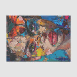 Abstrakte Schönheit6 Seidenpapier