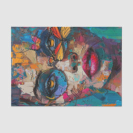 Abstrakte Schönheit7 Seidenpapier