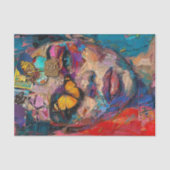 Abstrakte Schönheit8 Seidenpapier (Vorderseite)