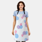 Abstrakte Schürze für künstlerische Küche (Getragen)