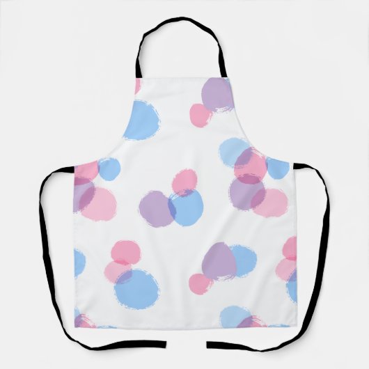 Abstrakte Schürze für künstlerische Küche (Vorderseite)