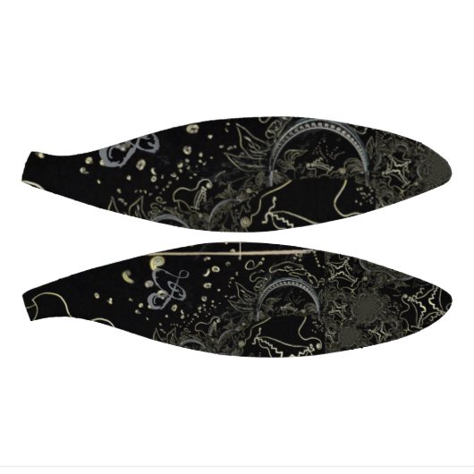 Abstrakte Schwarz Mini Basketball (Panele)