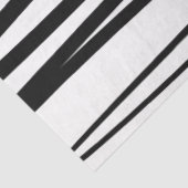 Abstrakte Schwarz-Weiß-Leinen Seidenpapier (Ausschnitt)