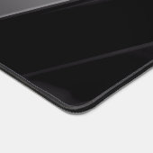 Abstrakte Schwarz-Weiß-Linien in Bewegung Schreibtischunterlage (Ecke)