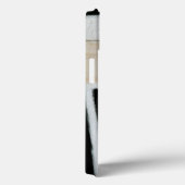 Abstrakte Schwarz-Weiß-Malerei Case-Mate iPhone Hülle (Rückseite / Rechts)