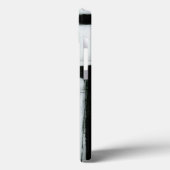 Abstrakte Schwarz-Weiß-Malerei Case-Mate iPhone Hülle (Rückseite / Links)