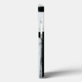 Abstrakte Schwarz-Weiß-Malerei Case-Mate iPhone Hülle (Rückseite / Links)