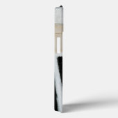 Abstrakte Schwarz-Weiß-Malerei Case-Mate iPhone Hülle (Rückseite / Rechts)